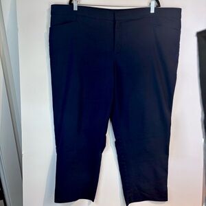 Chaps Women's Navy Blue Trousers